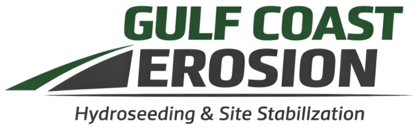 Gulf Coast Erosion and Hydroseeding logo